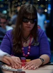 Annette - possibly our overnight chip leader