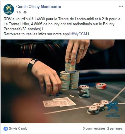 Fermeture administrative pour le Cercle Clichy Montmartre 101