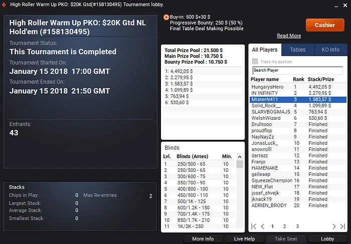 João Vieira, Pedro Marques e André Brandão Faturam na partypoker 102