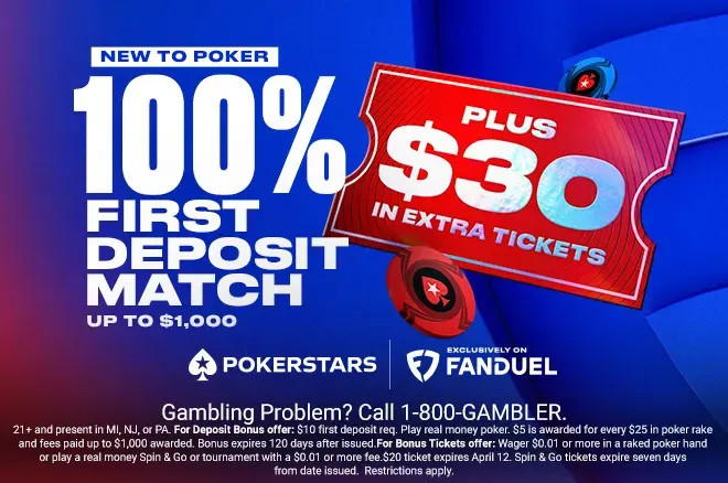 PokerStars on FanDuel Welcome Bonus Offer