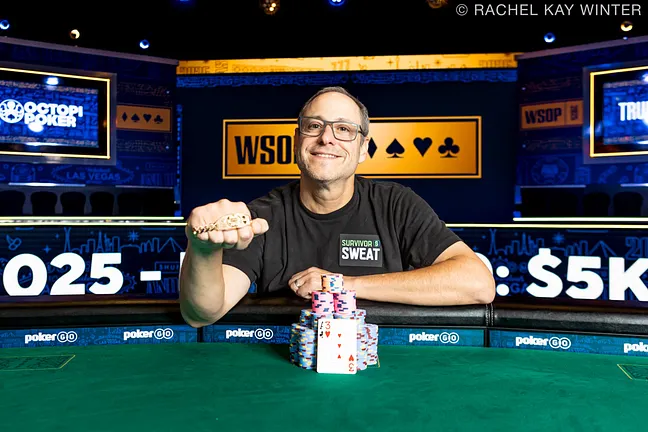 David "ODB" Baker Wins EV40 $5k Seniors High Roller