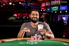 Shankar "DerekHarper" Pillai Earns Third Career WSOP Bracelet in Event #3: $3,200 No Limit Hold'em High Roller