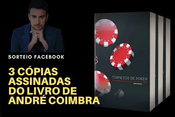 Ganha uma de 3 cópias assinadas do livro de poker do André Coimbra