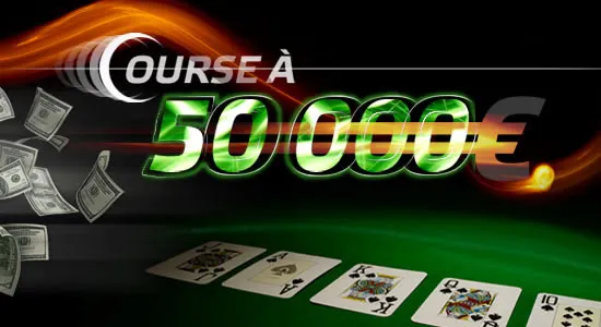 La course à 50000€ PartyPoker.fr