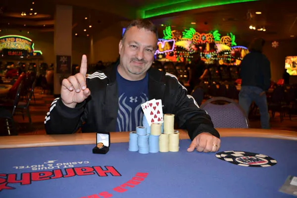 William Byrnes, winner of Event #5. Photo courtesy of the WSOP.