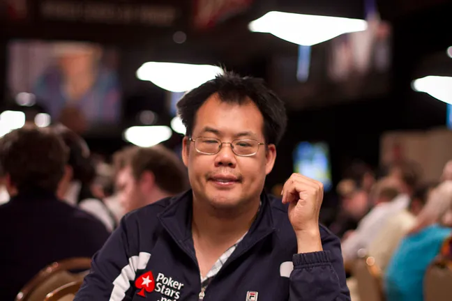 Two-time bracelet winner and dance machine Bill Chen