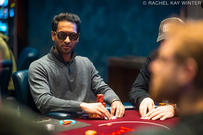Overall Chip Leader Rajath Tangam