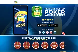 This is Cash Live homepage