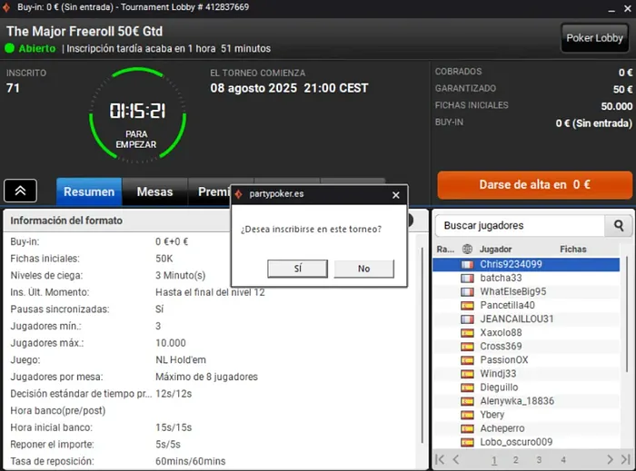 PartyPoker.es