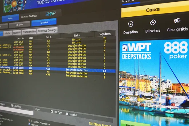 Satélite Online 888poker WPTDeepStacks Portugal