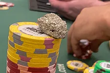 The magic poker rock