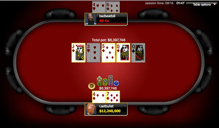 Event 22 final hand