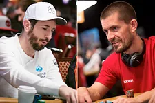 Brian Rast (left) and Gus Hansen (right)