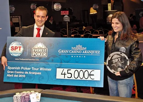 Catarina Santos Vence Spanish Poker Tour Aranjuez 101