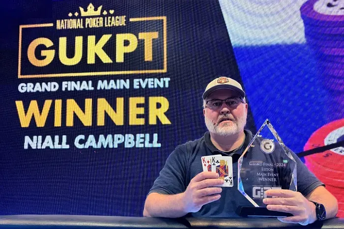 Reigning GUKPT Grand Final Champion Niall Campbell