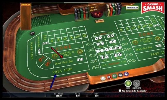 Linha de Passe de Craps