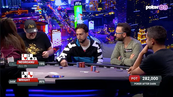Daniel Negreanu is in trouble.