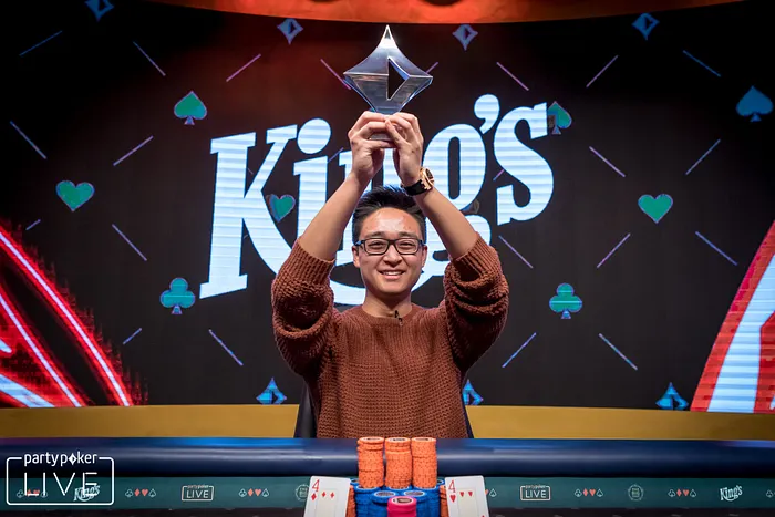 Chi Zhang vence €50K SHR do partypoker LIVE MILLIONS Germany