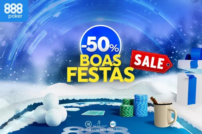 Promoção Boas Festas na 888poker