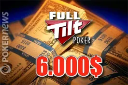 Freerolls PokerNews exclusifs sur Full Tilt Poker : 6.000$ d'argent gratuit pour les joueurs du Club PokerNews.