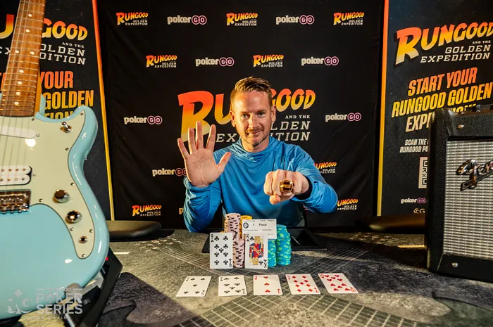 Eric Bunch Wins Fifth RunGood Ring After Capturing RGPS Hard Rock Tulsa Main Event Title