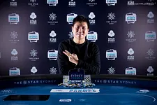 Qiang Fu Wins the 2019 A$1,100 6-Max at The Star Sydney Champs for A$89,003