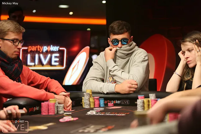 Jacob Mulhern at the MILLIONS final table