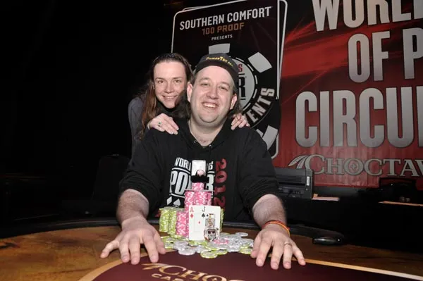 Ross Bybee, winner of Event #2. Picture courtesy of WSOP.