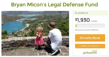 Bryan Micon Crowdfunding