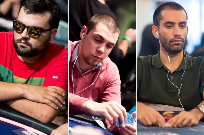 Rui "sousinha23" Sousa, Rui "RuiNF" Ferreira e João "Naza114" Vieira