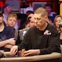 Huck Seed plays his first finals match while Phil Hellmuth and John Hennigan look on