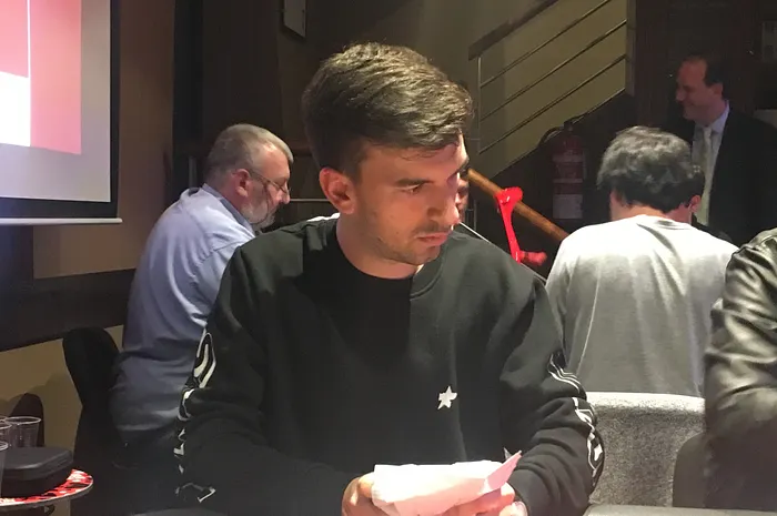 Pedro Lamarca logró el mejor stack del Día 1b en el CEP por PokerStars San Sebastián 2018 0001