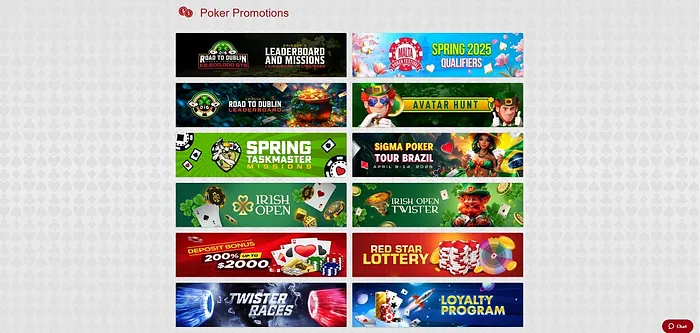 Promoções RedStar Poker
