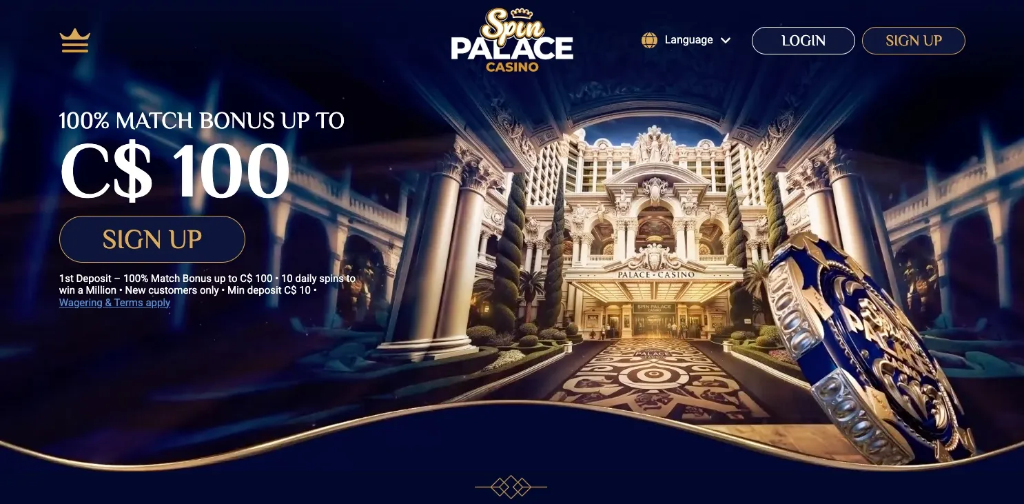 Spin Palace Casino Room