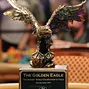 The coveted "Golden Eagle" trophy awarded to the winner of the Seniors Event
