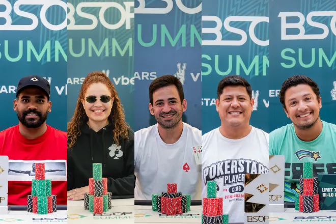 Diones Lopes, Caroline Rocha, Tiago Pinheiro, Leonardo Flores e Willian Barreto