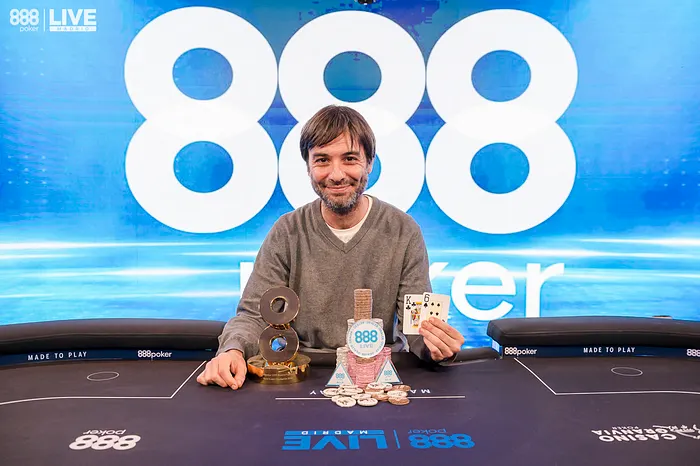 Adrian Garcia wins 888poker LIVE Madrid Main Event