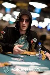 Bertrand Grospellier finished Day 1 in the top ten in chips