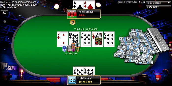 "bckdrboogie" Wins Event #13