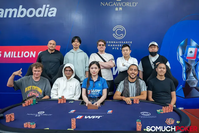 Mesa Final do Evento #62 do WPT Camboja 2025