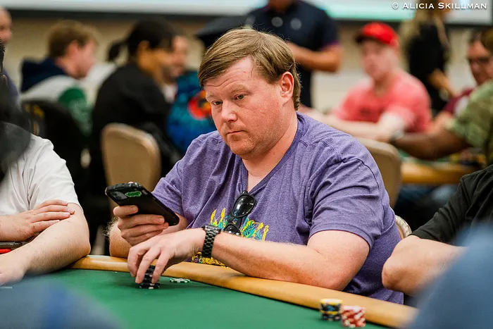 Ben Mintz at the World Series of Poker