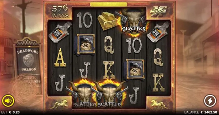 Deadwood Slot Gameplay