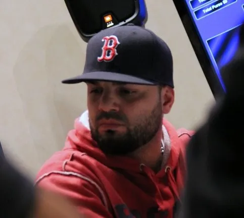 Luis Vazquez at the Final Table in Event #20 at the 2014 Borgata Winter Poker Open
