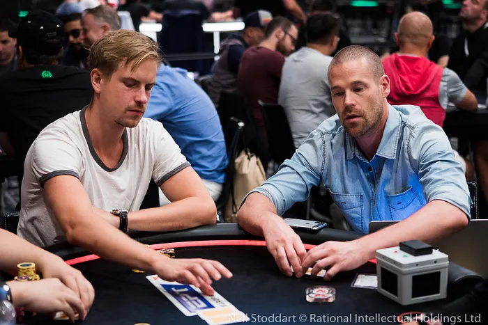 Viktor Blom and Patrik Antonius