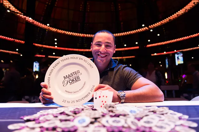 Hakim Zoufri won the MCOP Main Event in 2016 for €275,608