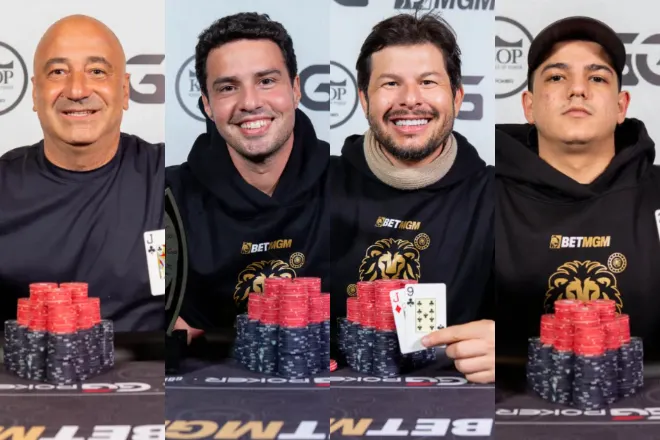 Wendel Cader, Levi Regadas, Tarcísio Jr e Gabriel Mendes