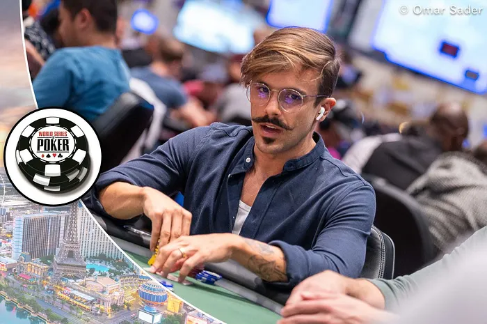 Yuri Martins na WSOP 2023