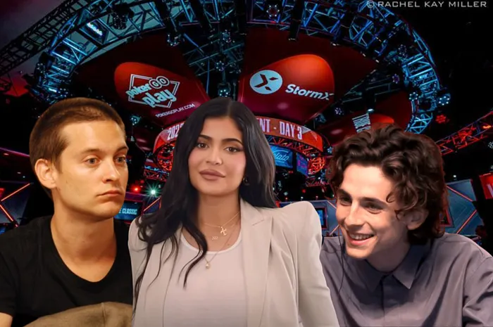 Tobey Maguire, Kyle Jenner, Timothee Chalamet