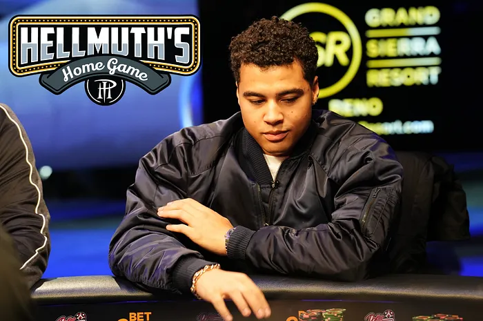 Famed Rapper 24kGoldn Takes a Seat in Hellmuth’s Home Game