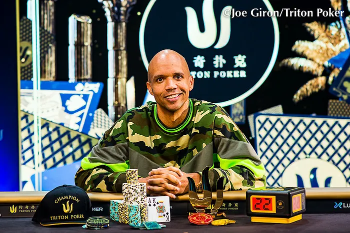 Phil Ivey campeão triton poker 2022
